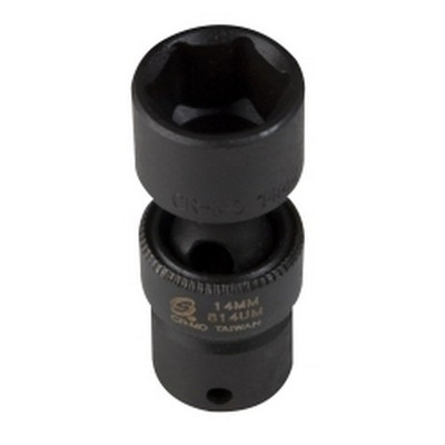 Sunex 1/4" Drive 6 Point Universal Impact Socket 14mm (814UM)