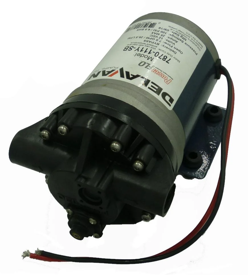 Delavan FB2 Diaphragm Pump 12V, 100PSI, 7.0GPM, BYP