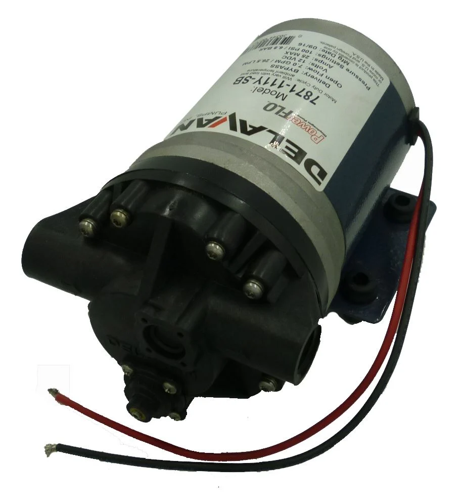 Delavan FB3 Advanced Diaphragm Pump 12V, 100PSI, 7.0GPM, BYP