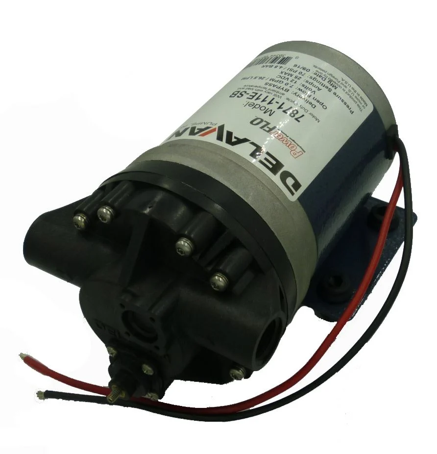 Delavan FB3 Advanced Diaphragm Pump 12V, 60PSI, 7.0GPM, BYP