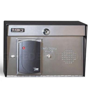 Doorking 1838-123 Call station w/HID card reader.
