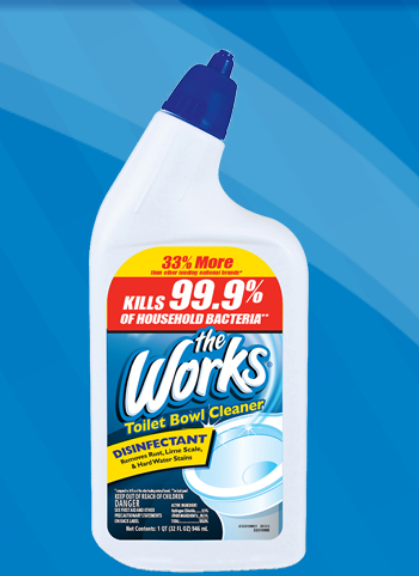 KIK Consumer The Works Toilet Bowl Cleaner