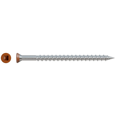 Opens dialog Simpson Strong-Tie DTH212S305TN01 - #7 x 2-1/2" 305SS Trim Head Deck Screw Tan01 1000ct