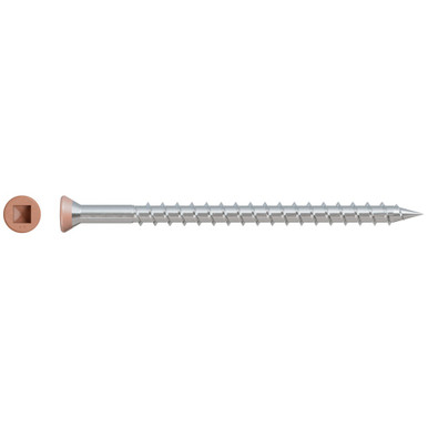 Opens dialog Simpson Strong-Tie DTH212S305TN03 - #7 x 2-1/2" 305SS Trim Head Deck Screw Tan03 1000ct