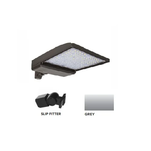 ESL Vision 320W LED Shoebox Area Light w/ Slip Fitter Mount, 0-10V Dim, 46260 lm, 4000K, White