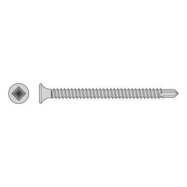 Opens dialog Simpson Strong-Tie F06T125BDB - #6 x 1-1/4" 410SS Bugle Head Self-Drilling Screws 5000ct