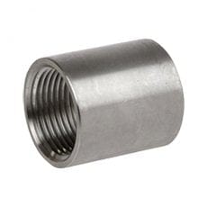 3/8" 150# 304 Stainless Steel Cast Threaded Full Coupling Heavy