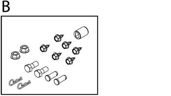 37048R.S Installation Parts Pack (Blue Bag)