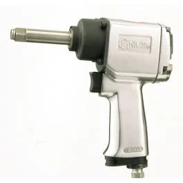 Genius Tools Air Impact Wrench 1/2 Inch Drive Long Anvil 400 ft-lbs High Torque Lightweight – 400402