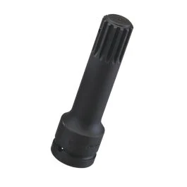 Genius Tools Impact Extension Bar #5 Spline Drive, Heavy-Duty, Durable Steel Construction – 540200