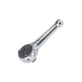 Genius Tools Stubby Ratchet 3/8 Inch Drive 72 Teeth Compact Design – 380370