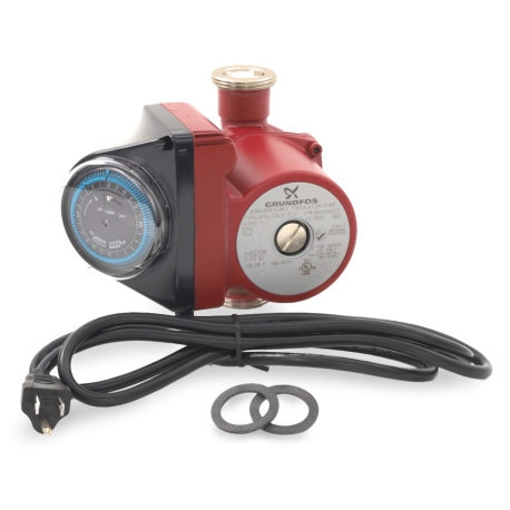 UP15-29SUC/TLC Stainless Steel Circulator Pump w/ IFC, Timer & Line Cord, 1-1/4" Union, 1/8 HP, 115V