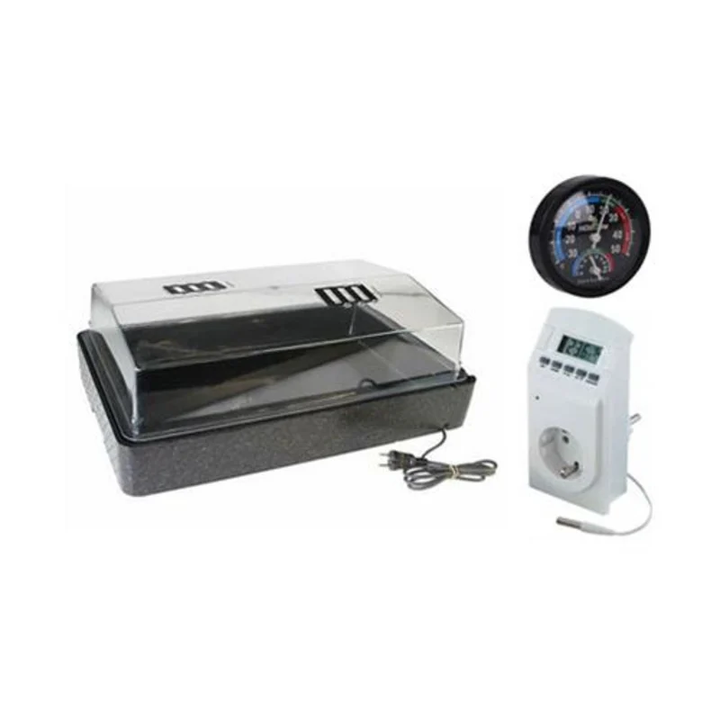 HGA PROPAGATOR – HEATED PROPAGATOR 64/50 WITH THERMO-TIMER AND THERMOMETER