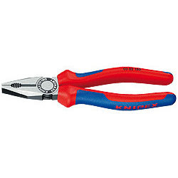 Knipex Combination Pliers 7 1/4", Multi-Component Grips (0302180)
