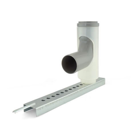 Chimney Base Support w/ Elbow for Innoflue 2" SW & Flex Vent Pipe