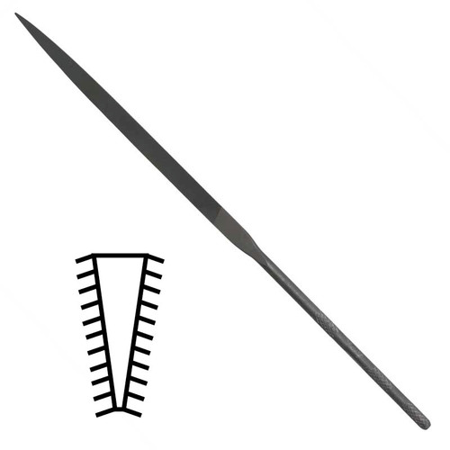 Jewelry Needle File Knife Shape Swiss Vallorbe
