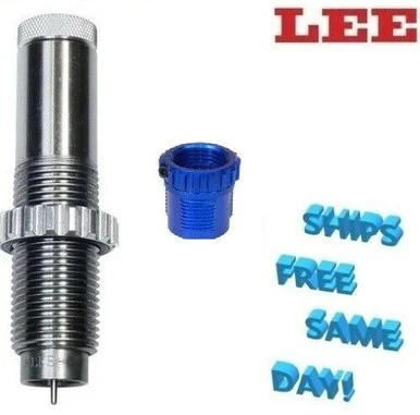 Lee Collet Neck Sizer Die for 308 Winchester + BLUE Bushing NEW! # 90959+90095
