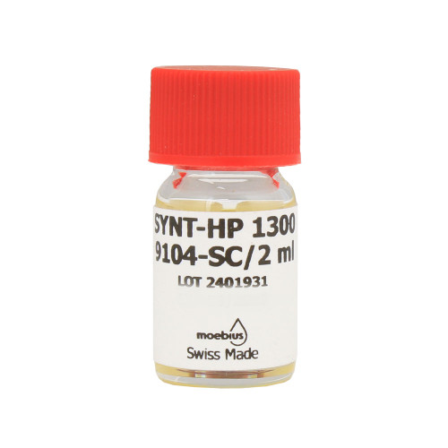 Moebius 9104 Synt-HP 1300 Synthetic Watch Oil 2ml COLORLESS