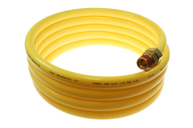Opens dialog Coilhose Pneumatics N34-25B Nylon Coil, 3/4" x 25', 3/4" NPT Swivel Fittings, Yellow