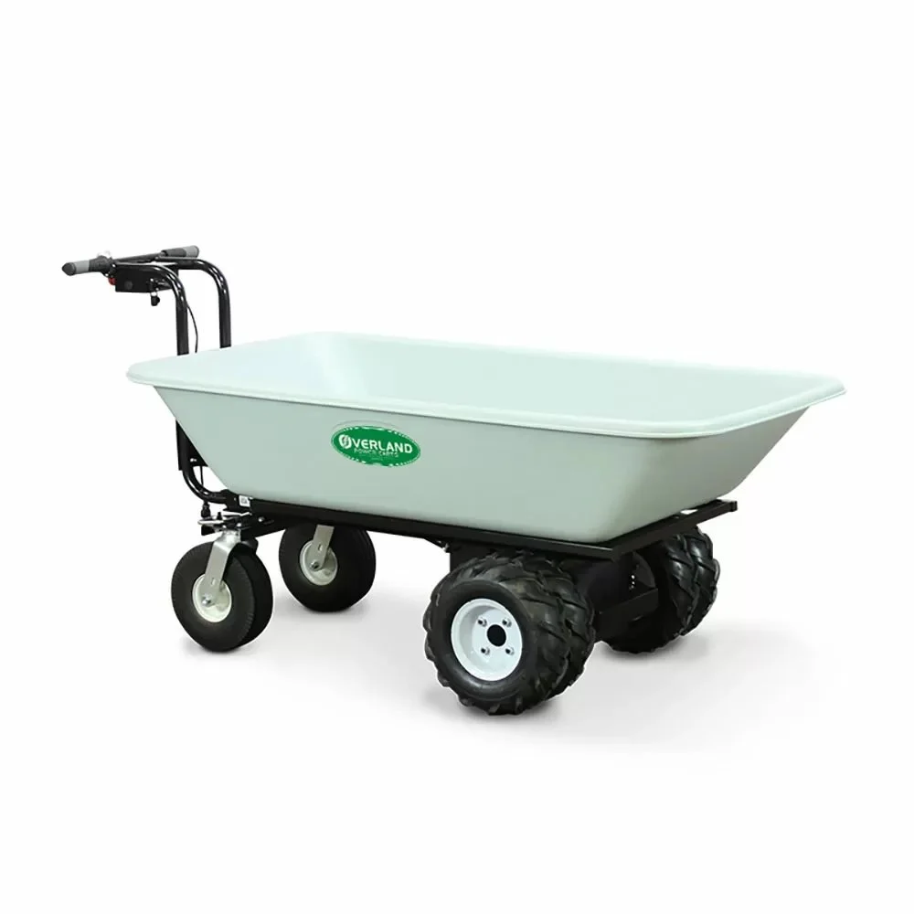 Overland Power Carts Electric Wagon – 9 Cubic Feetw/13″ Flat-Free Dual Ag Tires