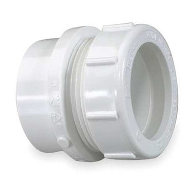 1-1/2" DWV PVC Male Trap Adapter w/ Plastic Nut - (P103P-015 / D113-015)