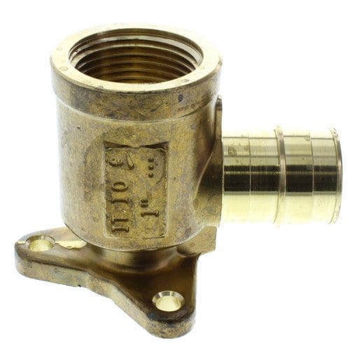 1/2" Expansion PEX x 1/2" FIP Drop Ear Elbow - Lead Free Brass