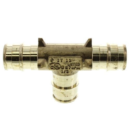 1" Expansion PEX Tee - Lead Free Brass