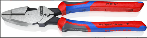 Knipex Lineman's Pliers 9 1/2" New England Style (0912240)