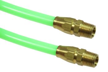 CO PR14-10-G Flexcoil 1/4" ID x 10' 1/4" MPT Rigid Reusable Green
