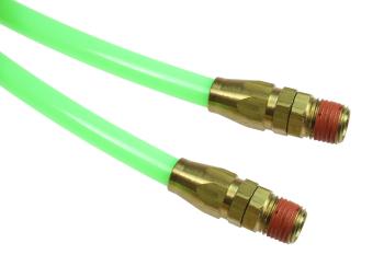CO PR14-10B-G Flexcoil 1/4" ID x 10' 1/4" MPT Swivel Reusable Green