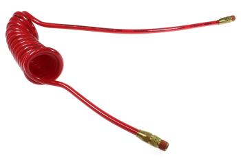 CO PR38-50B-R Flexcoil, 3/8" ID x 50', 3/8" MPT Swivel Reusable, Red