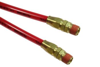 CO PR516-30B-R Flexcoil, 5/16" ID x 30', 3/8" MPT Swivel Reusable, Red