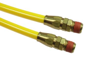 CO PR516-104B-Y Flexcoil 5/16" ID x 10' 1/4" MPT Swivel Reusable Yellow