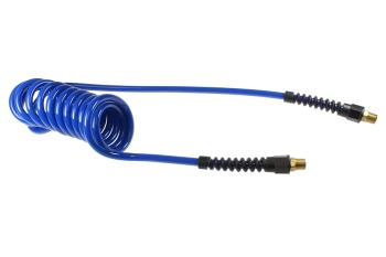 CO PU14-20-B Flexcoil 1/4" ID x 20' 1/4" MPT Rigid Dark Blue