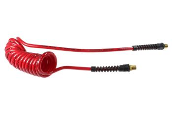 CO PU14-20-R Flexcoil 1/4" ID x 20' 1/4" MPT Rigid Red