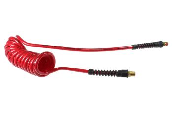 CO PU14-20A-R Flexcoil 1/4" ID x 20' 1/4" MPT Rigid x Swivel Red