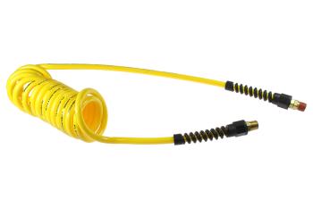 CO PU14-15A-Y Flexcoil 1/4" ID x 15' 1/4" MPT Rigid x Swivel Yellow