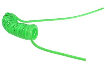 CO PU14-25W1-G Flexcoil 1/4" ID x 25' No Fittings Neon Green