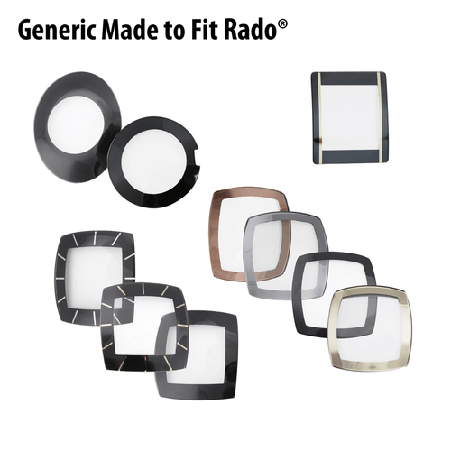 Imitation Made To Fit Crystals For Rado Brand Watches