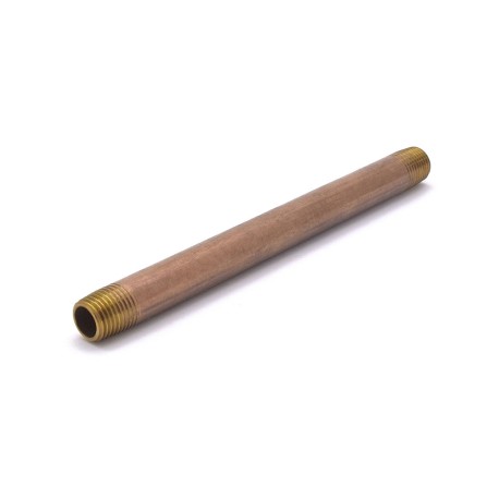 1/4" x 6" Brass Pipe Nipple
