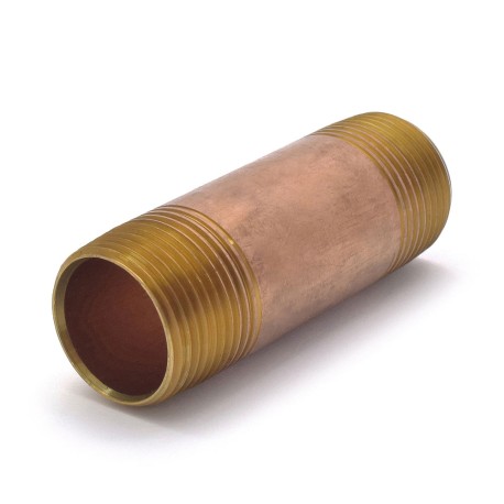 1" x 3-1/2" Brass Pipe Nipple
