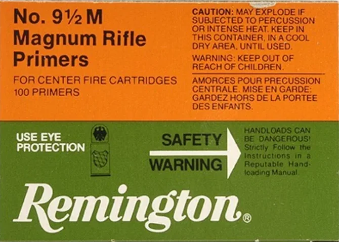 Remington Large Rifle Magnum Primers #9-1/2M Box of 1000
