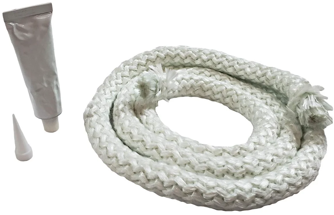 Rope Gasket Replacement Kit for Pellet Wood Gas Fireplaces & Stoves (5/8″ X 9′)