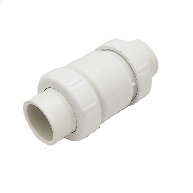 1-1/4" PVC True Union Swing Check Valve - Socket (S1720-12)