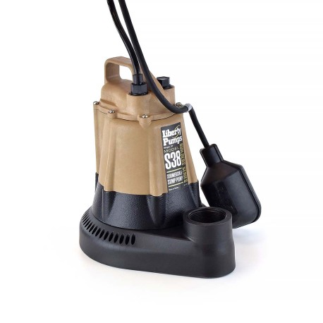 Automatic Builder Series Sump Pump w/ Wide Angle Float Switch, 10' cord, 1/3 HP, 115V