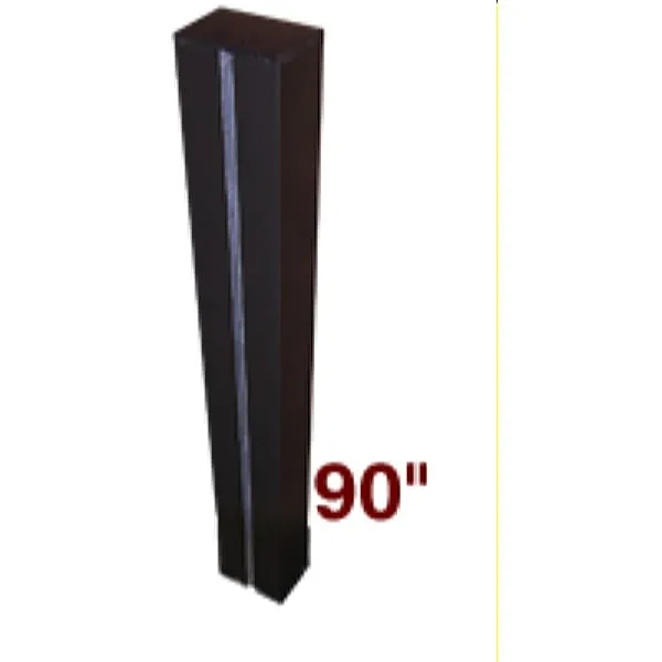 Signal-Tech 2889 P90 90″ H Single Post (2-1/4″ x 3″) for Direct Burial