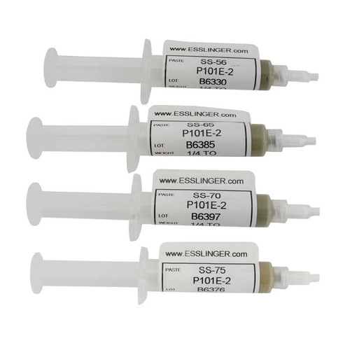 Silver Paste Solder Syringe 1/4 Troy OZ; Extra Easy to Hard