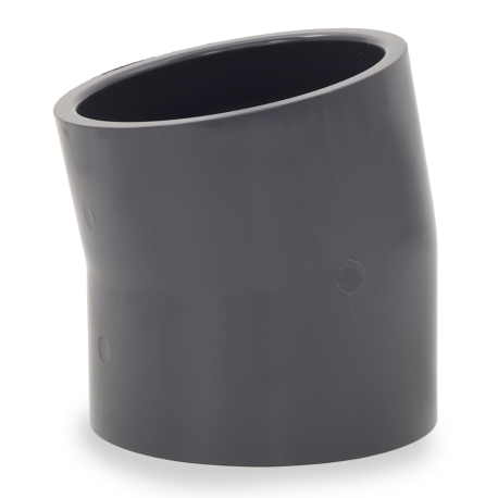 4" PVC (Sch 80) 11.25° Elbow