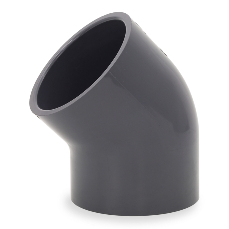 4" PVC (Sch 80) 45° Elbow