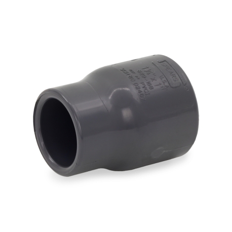 1-1/4" x 1" PVC (Sch 80) Reducing Coupling